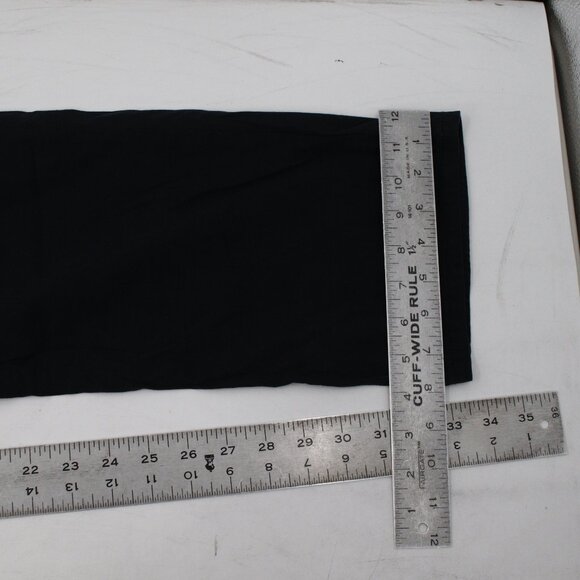 Travis Mathew Pants Mens 38 Straight Leg Mid Rise Black Tencel Cotton Blend Golf - Picture 8 of 13